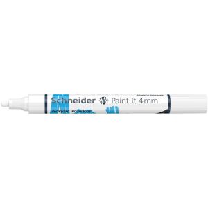 Schneider Paint-It 320 fehér akril marker, 4 mm - Marker