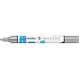 Schneider Paint-It 320 ezüst akril marker, 4 mm - Marker