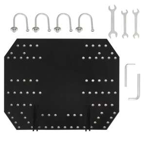 vidaXL fekete hóeke quadhoz 150 x 38 cm