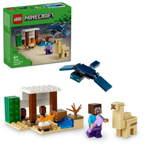 LEGO® Minecraft Steve sivatagi expedíciója 21251