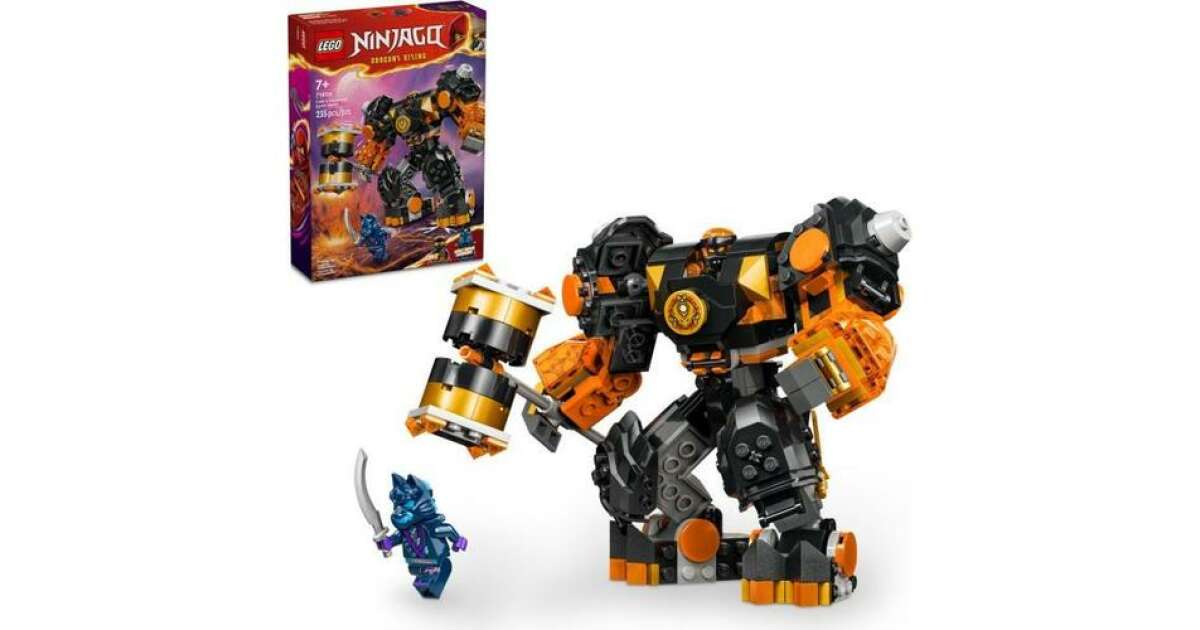 LEGO® NINJAGO Cole's Earth Elemental Robot 71806