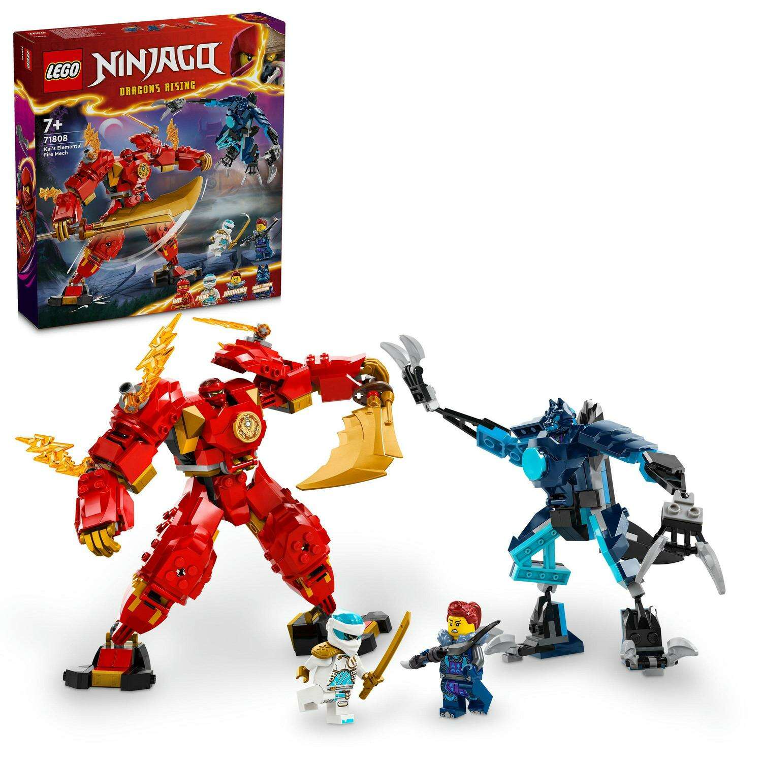 E-shop LEGO® NINJAGO® Kaiov živelný ohnivý robot 71808