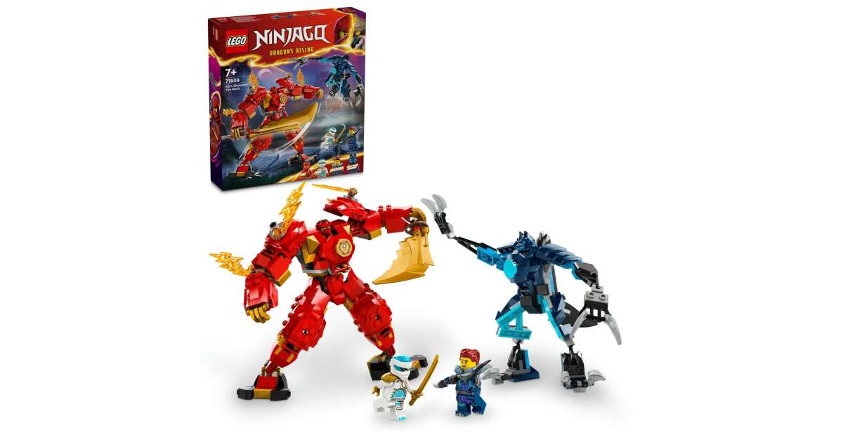 LEGO NINJAGO Kai s elemental fire robot 71808 Pepita