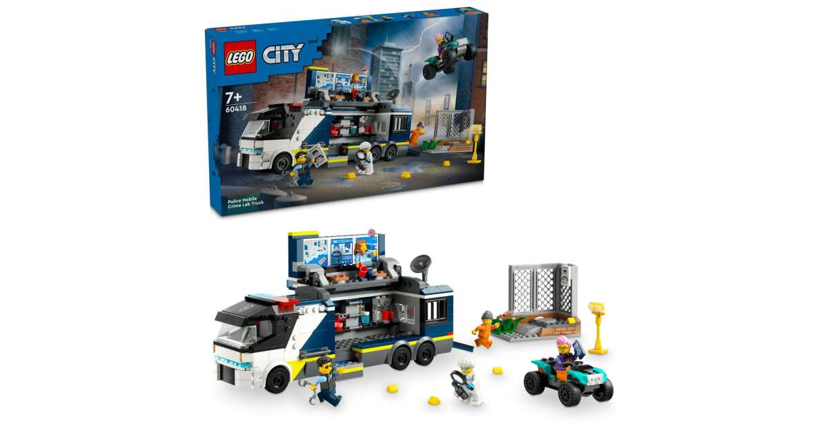 LEGO® City Police Mobile Crime Lab 60418