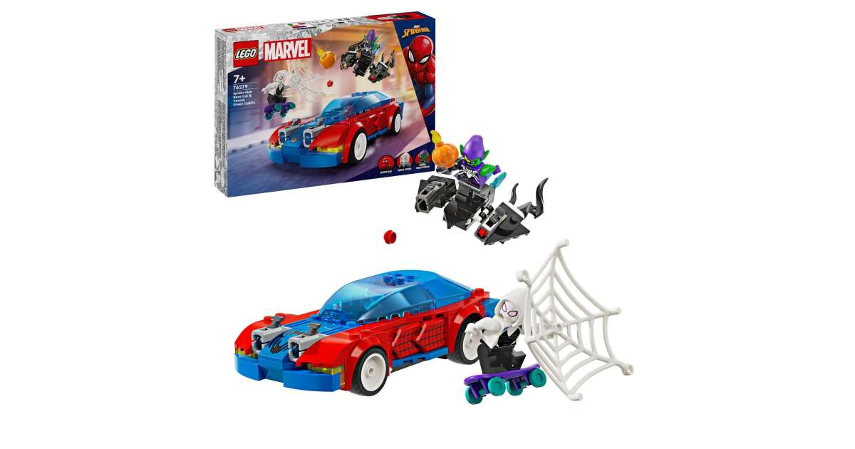 LEGO® Marvel Spider-Man Race Car & Venomized Green Goblin