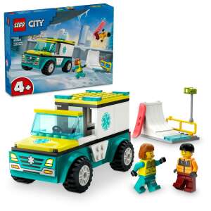 LEGO® City Mentőautó és snowboardos 60403 90428341 LEGO City