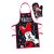Set de 2 șorțuri pentru femei Disney Minnie Smooch 90428388