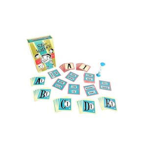 Szókapocs társasjáték kártyákkal és homokórával - Gémklub