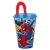 Pohár na slamku Spider-Man Web-Jump, plastový 430 ml 90431323