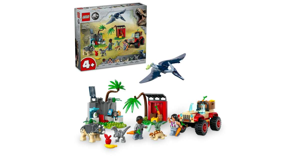 Lego® Jurassic World Small Dinosaur Rescue Centre 76963 9498