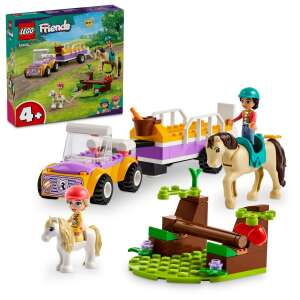 LEGO® Friends: Prikolica s konjem i ponijem 42634