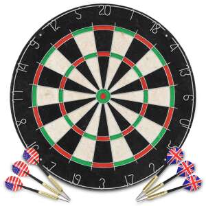 vidaXL professzionális szizál darts tábla 6 nyíllal - Darts