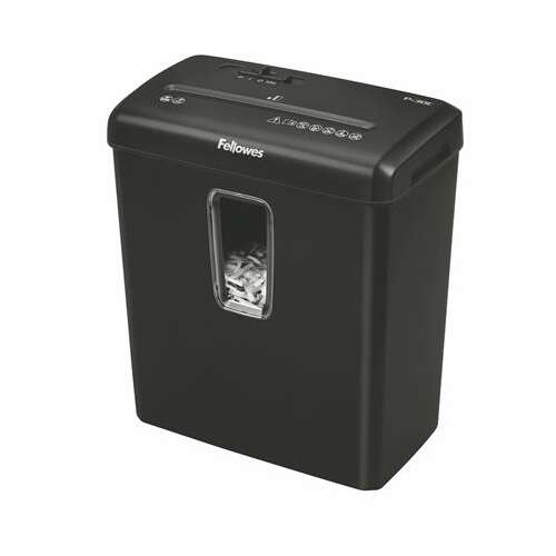 Fellowes Powershred P-30C iratmegsemmisítő, fekete, 6 lap kapacitás