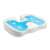 Kensington K55807WW memóriahab üléspárna, kék gél, irodai székhez