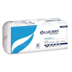 Lucart Strong 8.3 háztartási toalettpapír, 3 rétegű, 250 lapos, 9x8 tekercs/zsák 90516082