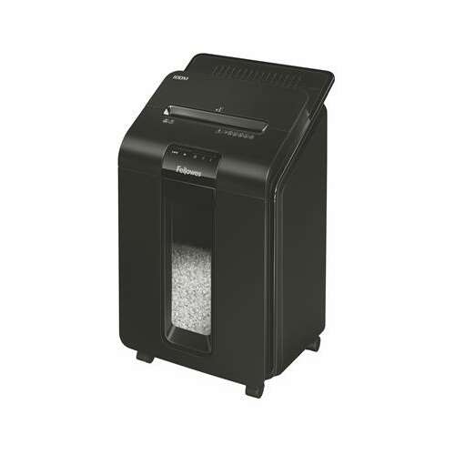 Fellowes AutoMax™ 100M iratmegsemmisítő, fekete, 90 lap kapacitás