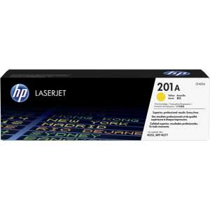 HP 201A Yellow LaserJet Toner Cartridge for Color LaserJet Pro M252, MFP M277 Printers - HP