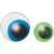 Galt Horrible Science Bouncy Eyeballs kit, two bouncy eyeballs, one blue and one green