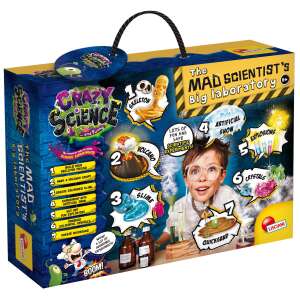 Briliáns kísérletek - Az őrült professzor laboratóriuma tudományos készlet csomagolása - Lisciani