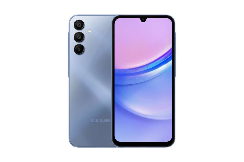 Samsung galaxy a15 4g 128gb 4gb ram dual sim mobiltelefon, kék