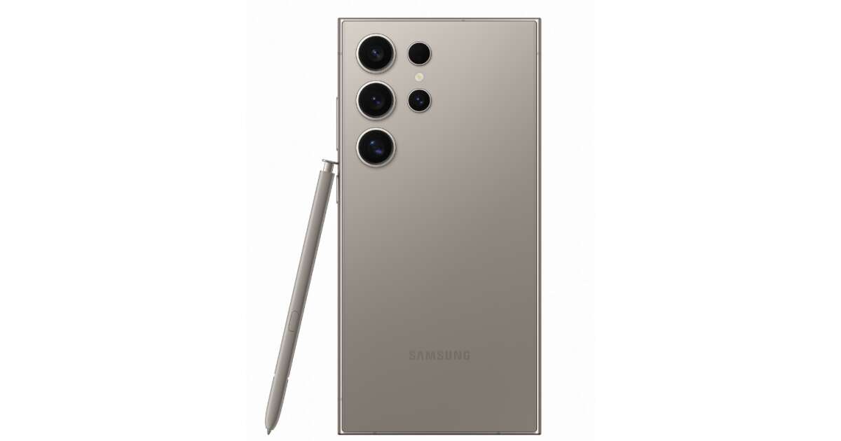 Samsung Galaxy S24 Ultra 512GB 12GB RAM Mobile Phone, Titanium