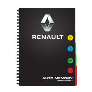 Renault mintázatú memory <br> Fekete 90631659 
