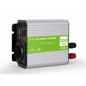 Energenie autós inverter 300W 12V USB porttal (EG-PWC300-01) 90633493 