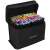 Maaleo 80-piece dual tip marker set in carrying case, open