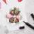 Maaleo dual tip markers used to draw chocolate covered strawberries, close up