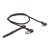 Delock EASY-USB 2.0 cable with USB A-type connector plug - EASY-USB Micro-B type connector plug, angled