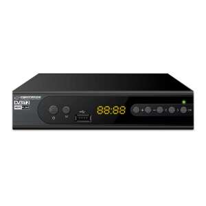 STRONG SRT8213 TV Receiver (DVB-T, DVB-T2 (H.264), DVB-T2 (H.265), Schwarz)