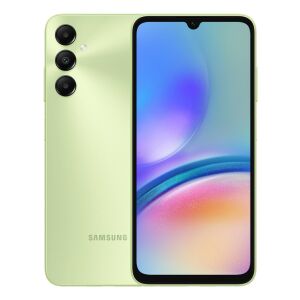 Samsung Galaxy A05s grünes Smartphone Vorder- und Rückansicht - Handys
