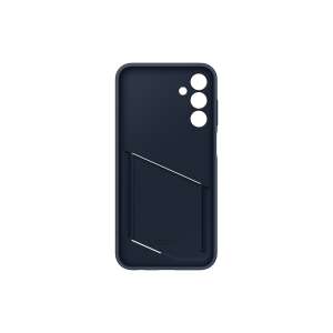 Samsung EF-OA156TB Blue Black Card Slot Cover / A15 phone case, back view - Phone Case