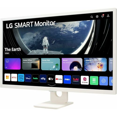 Kutni pogled LG 32SR50F-W 31.5" Smart IPS monitora