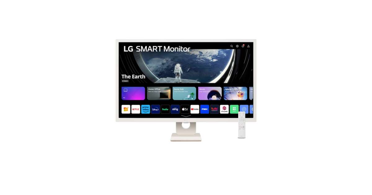Monitor LG 32SR50F-W, 31,5" IPS Smart webOS23, antireflexný, 8 ms, 1200:1, 250 cd/m, sRGB 99%, FHD 1920x1080, HDR 10, HDMI, USB, Wi-Fi B/in, AirPlay 2, reproduktory 5W x 2, sklopné 144937417