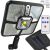 IZOXIS Solar Lamp with Remote Control, Solar Panel and Mounting Hardware