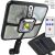 IZOXIS Solar Lamp with Remote Control, Solar Panel and Mounting Hardware
