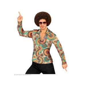 Retro 70er Jahre Herrenhemd - L/XL 90678412 - Widmann