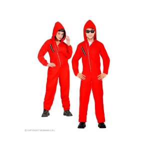 Kinder Roter Kapuzenoverall Kostüm - 128-as 90679337 - Widmann