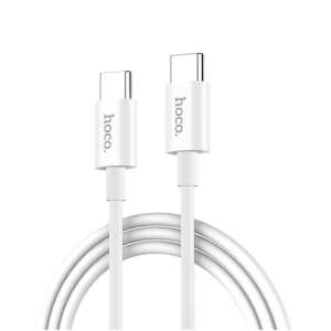 Hoco X23 3A USB-C - USB-C kábel, 1 méter, fehér - Hoco