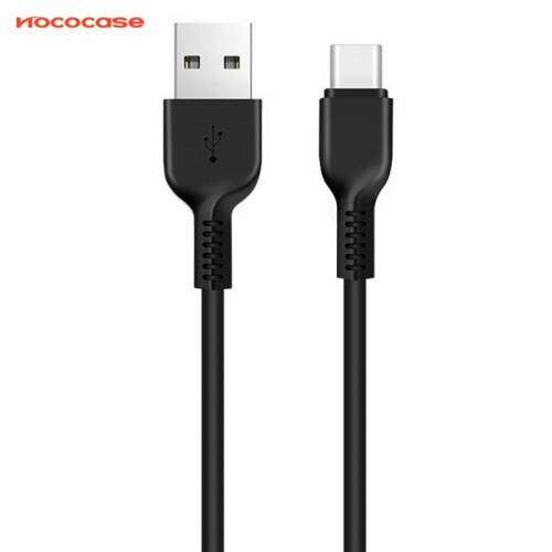 Hoco X20 Type-C - USB kábel, 1 méter, fekete, gyors töltés, adatátvitel