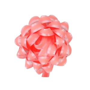 Розова самозалепваща панделка за подарък, 7 cm - Детски стикер за стена