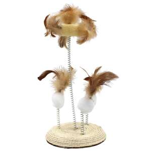Hračka pre mačku Sisal z peria 90687893 - Hračky pre mačky