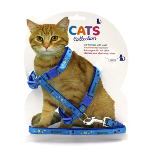 Blue Cat Harness 120x1cm 131508833 - Pet Harness