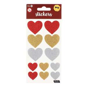 Set stickere Glimmering Hearts 12 bucati 90687952 Autocolante, magneți