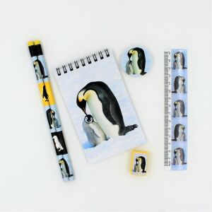 Комплект от 6 консумативи Wild канцеларски материали Pinguin