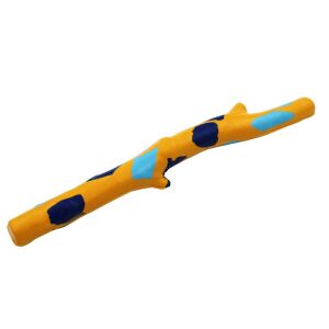 Kutyajáték Faág - Narancssárga - 30 cm, dog toy stick for playing fetch - Dog Toy