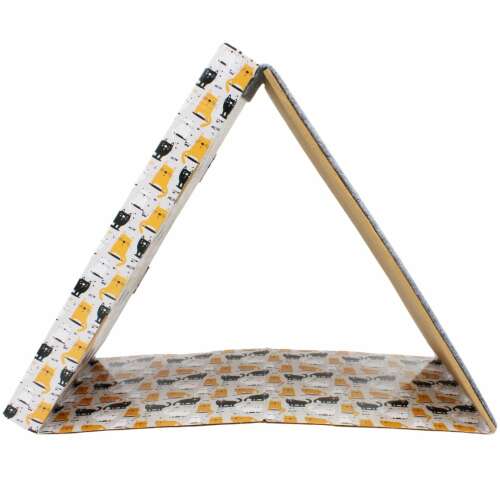Cream-colored Collapsible Sisal Cat Scratcher 90688082