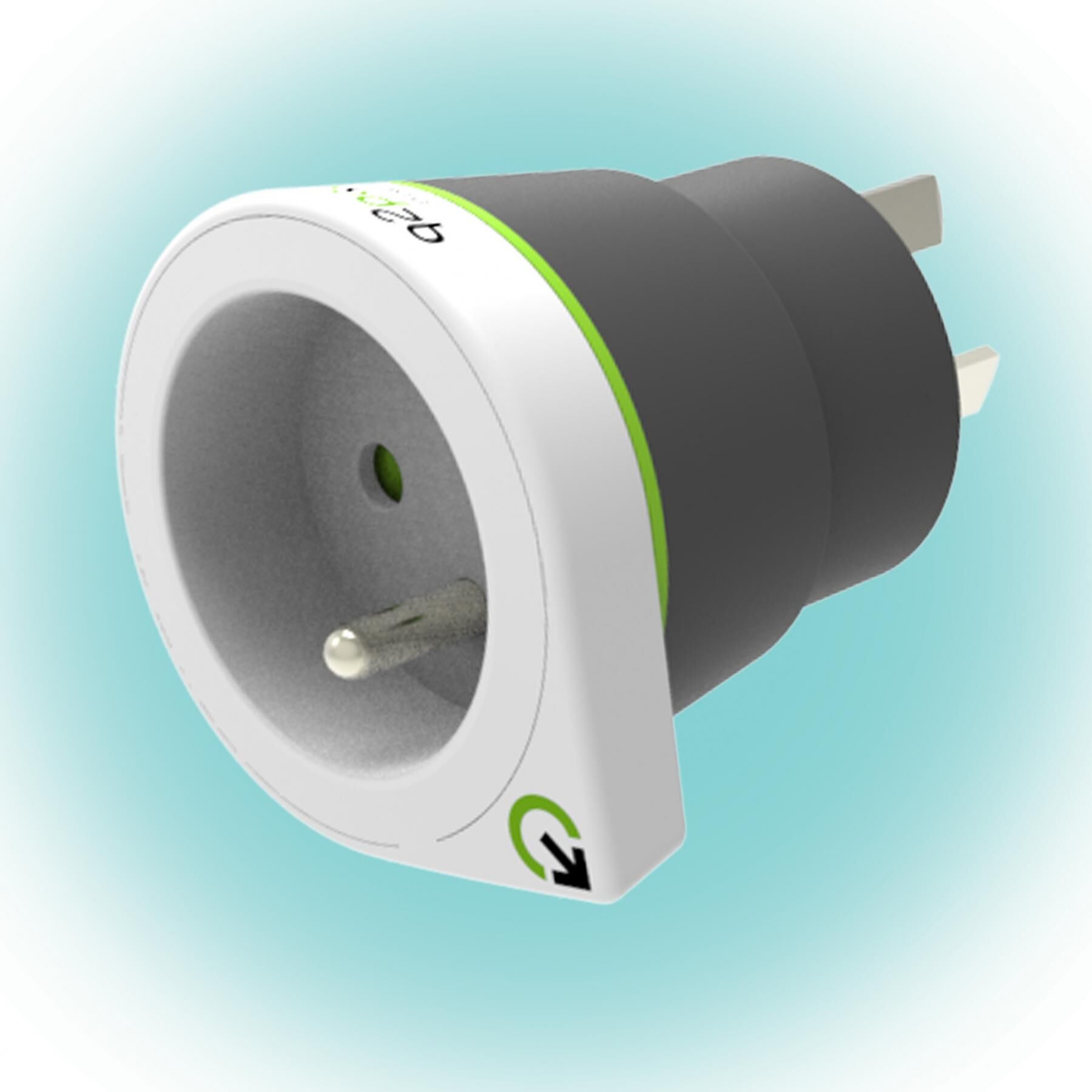 Q2POWER 1.200220 Reiseadapter, Frankreich nach Australien, Abflugland: FR, Zielland: AUS/CHI
