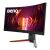 BenQ Monitor 34", EX3410R (curbat, VA, 21:9, 3440x1440, 1ms, 300cd/m2, 2xHDMI, 3xUSB-A, DP, HDR10, 144Hz) 134679359